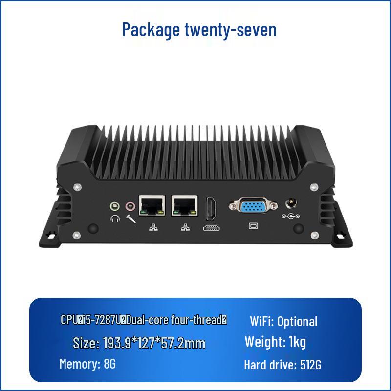 Quad-Core J1900 Dual-Netzwerk Embedded Industrie-Mini-PC