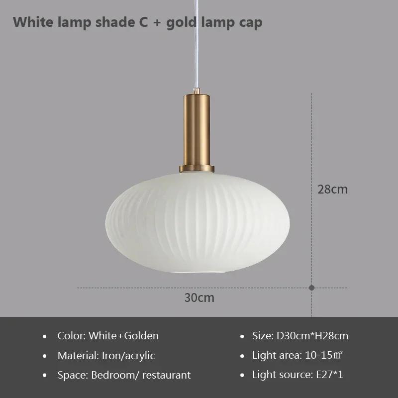 Lumină Pendant din Vitraliu Vintage, Candelabru Creativ Nordic, LED pentru Masă de Dining, pentru Living, Lampă de Noptieră, Decor Hoom