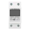 220V 5(80)A Digital 1 Phase 2 Wire 2P Din Rail Electric Meter Electronic KWh Meter