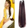 India Fashion Kart Nice Look Paranda Choti Brown Colour 26 Inch Instant Ready For Fashionable Hair Extension