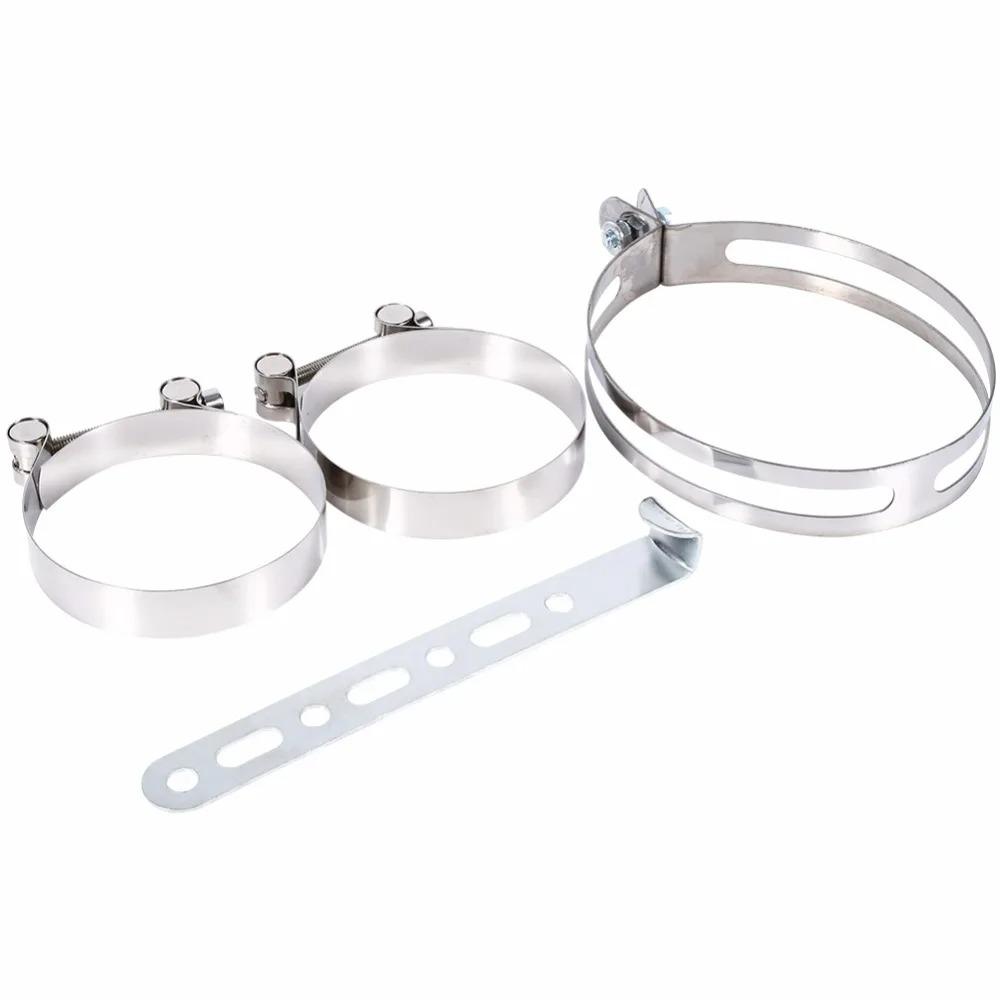 1 sada Universal Car 3 palcové uhlíkové vlákno přívod studeného vzduchového filtru Přiložená sada sací hadice pro sací hadici