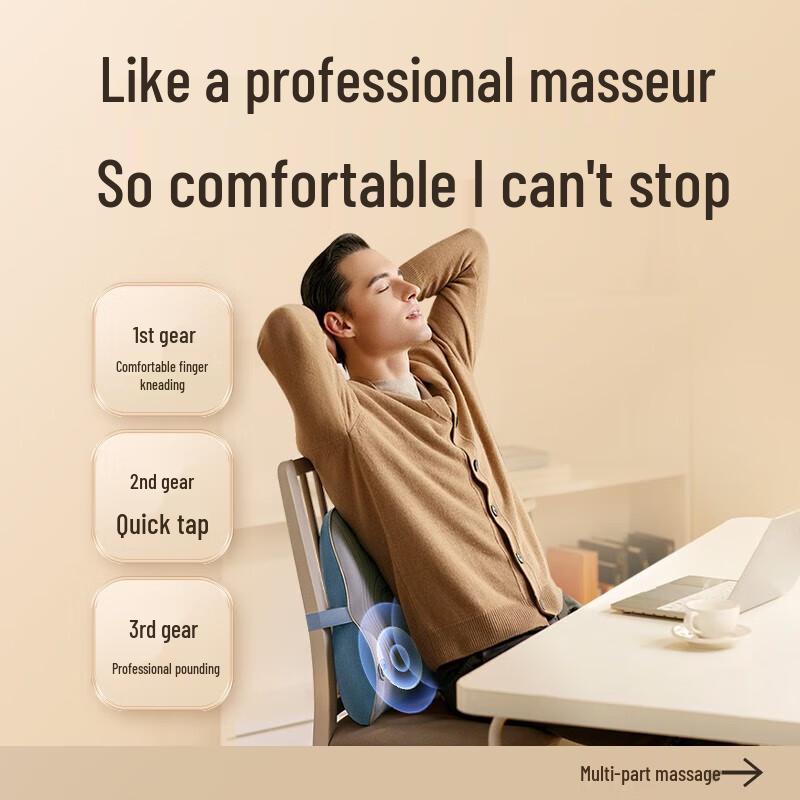 SKG T3 Lumbar Massage Cushion CN Plug (adapter Included)