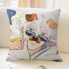 Cartoon Figure Gojo Satoru Cushion Cover Car Throw Pillow Case For Sofa Car Christmas Gift xcm xcm