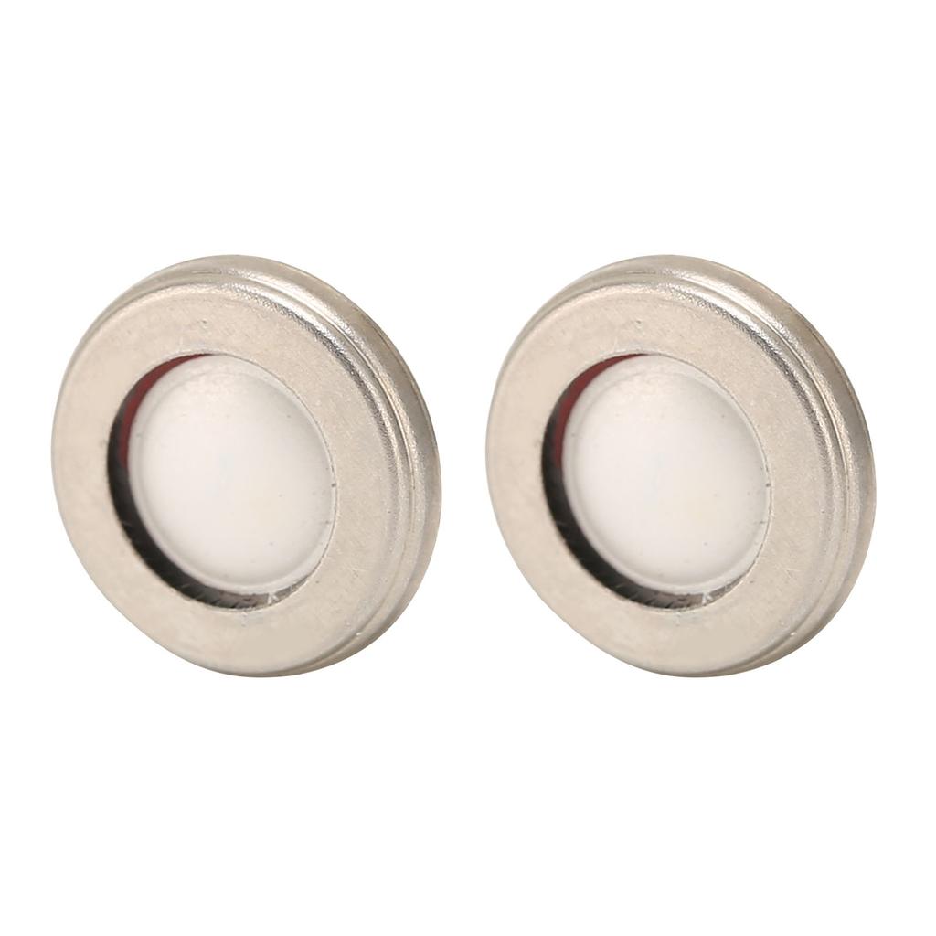 2pcs 10mm Headphone Speaker Driver Professional PU LCP Diaphragm Strong Bass DIY Replacement