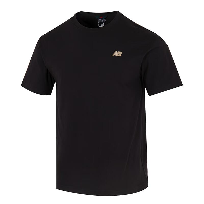 New Balance T Shirts Men s Black Crew Neck NEF21351-BK L