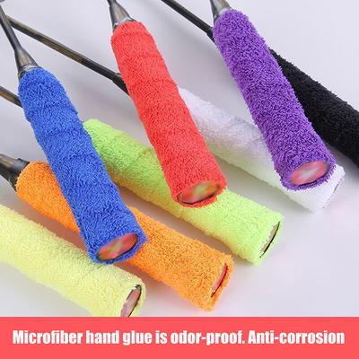 3 Stuks Handdoek Lijm Grip Badminton Tennis Racket Overgrips Tape Racket Grip Grip Antislip Tape Band Zweet Badminton