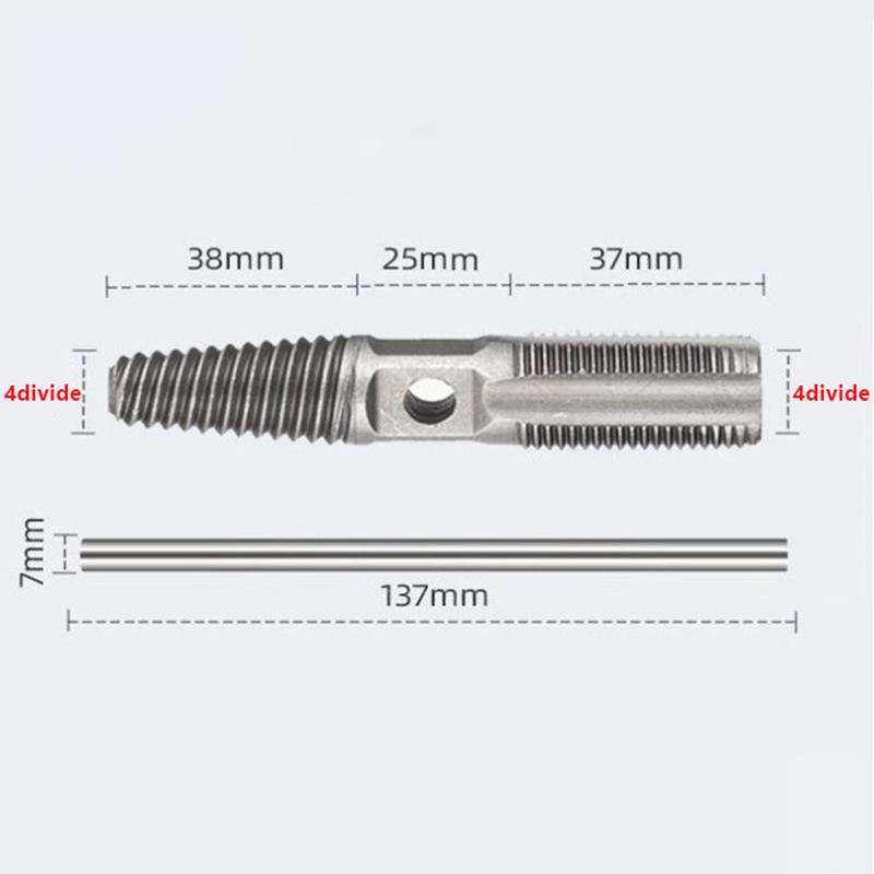 

Экстрактор сломанных винтов Кран Водопроводная труба Трехходовой клапан Набор винтов Винт с резьбой Сверла