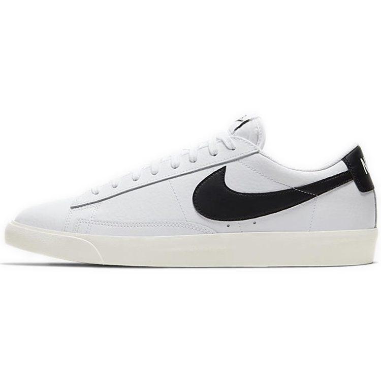 Nike Blazer Low Leather White Black CI6377-101