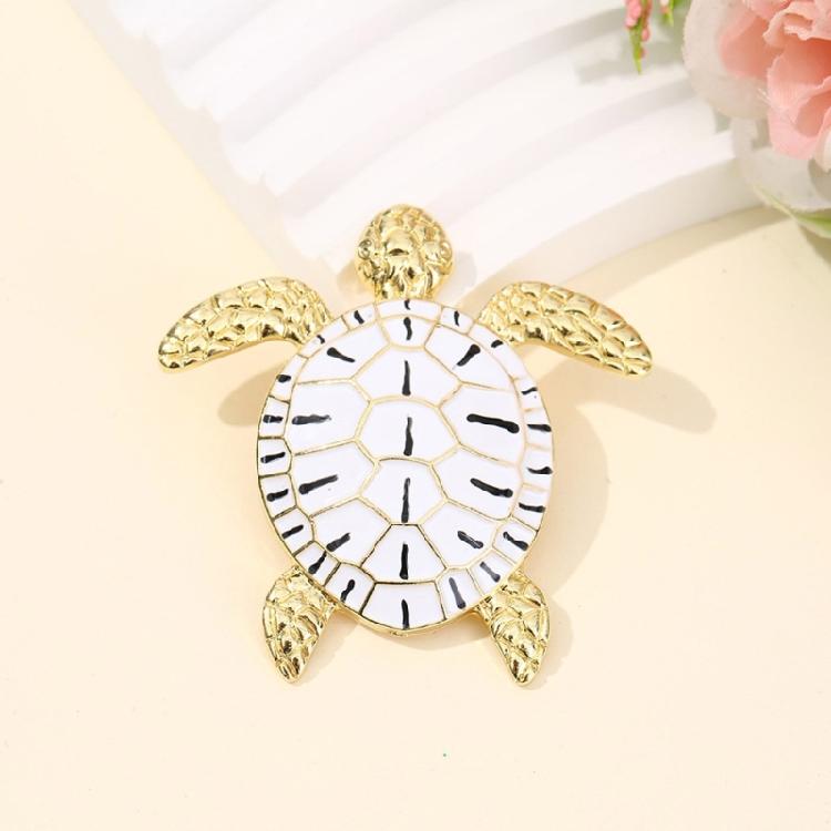 Unique Tortoise Design Brooch Lightweight Alloy Jewelry Lapel Pin For Business Outfit Birthday Gift