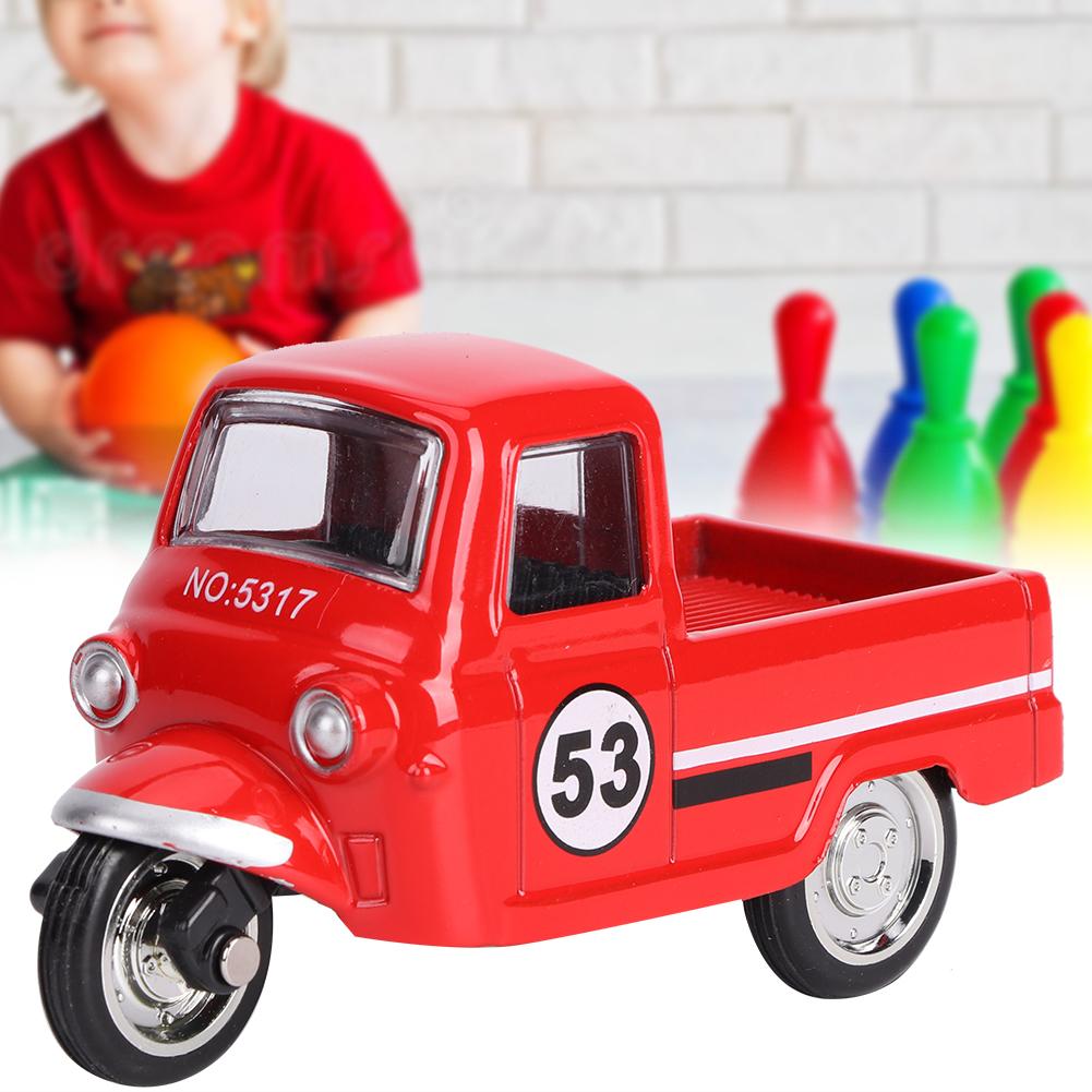 Legierung Dreirad Automodell Hochsimulation Klassisch Kinder Rückziehfahrzeuge Spielzeug