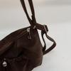 Slouchy Shoulder Bag with Front Pouch Large Capacity Everyday Fashion Tote Bag