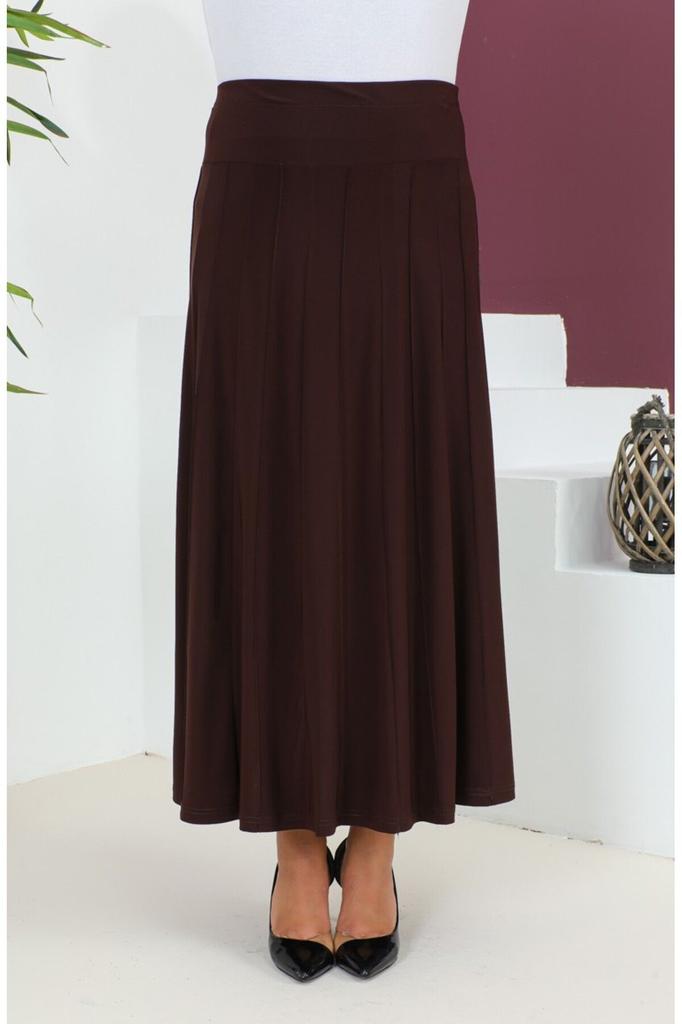 Damenstil Große Größe Rock Übergröße Sandy Çımalı Rock