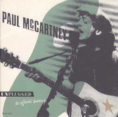 CD PAUL MCCARTNEY - Unplugged (The Official Bootleg) TOCP6713 ODEON 1991 Japan Rock Used