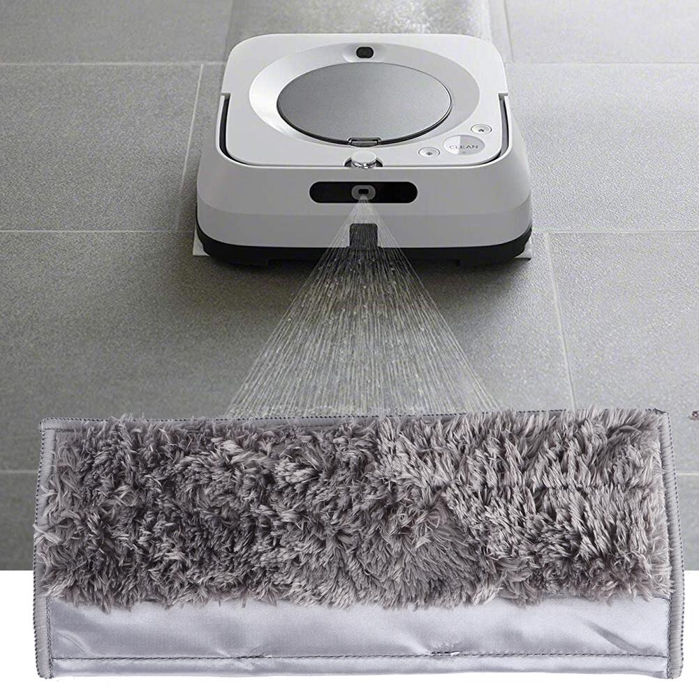 Robot Temizleyici Paspas Bezi Temizleme Paspas Bezi Yedek Parçalar Braava Jet M6 için Uygun Kuru Paspaslama