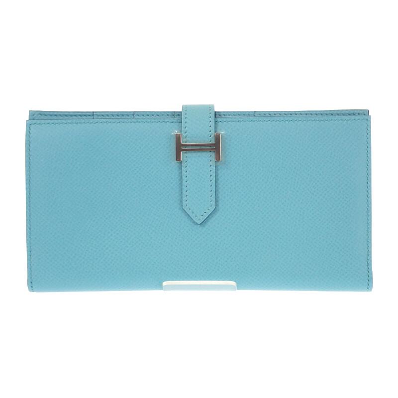HERMES   Purse Blue Atoll Epsom Women