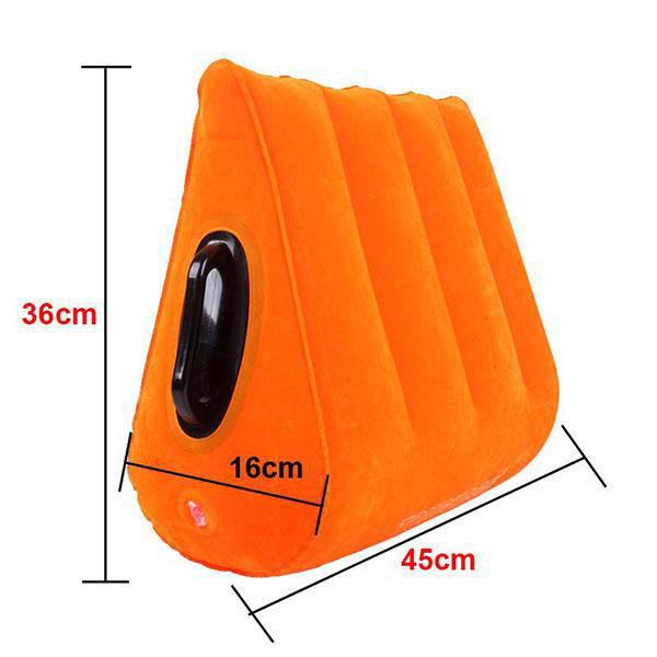 Erotic Adult Toys Pillow Body Positioning Cushion Triangle Inflatable Ramp Furniture Couples Toys Positioning Deep Body Support Cushion