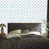 Heart Wallpaper White, Mint and Sea Blue 50x1000