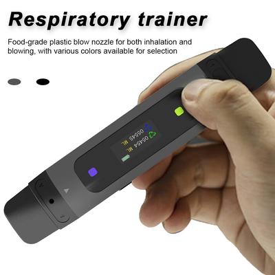 Respiratory Trainer Lung Capacity Training Wireless Connection Respiratory Resistance Training Lung Capacity Training