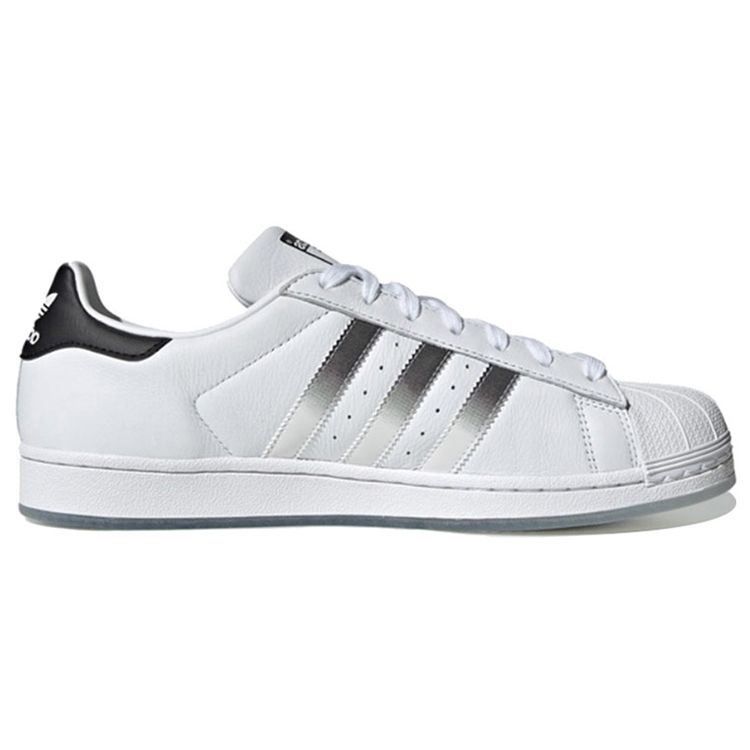 Adidas Originals Superstar Comfortable Lightweight Low-Top Skate Shoes Unisex Sneakers Black White Gradient EG9289