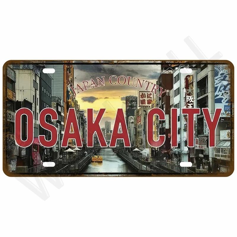 Vintage Metal Plate Tin Sign Plates Bar Retro Metal Sign Wall Art Mural Aesthetic Room Home Decor Items Poster Garage Decorat