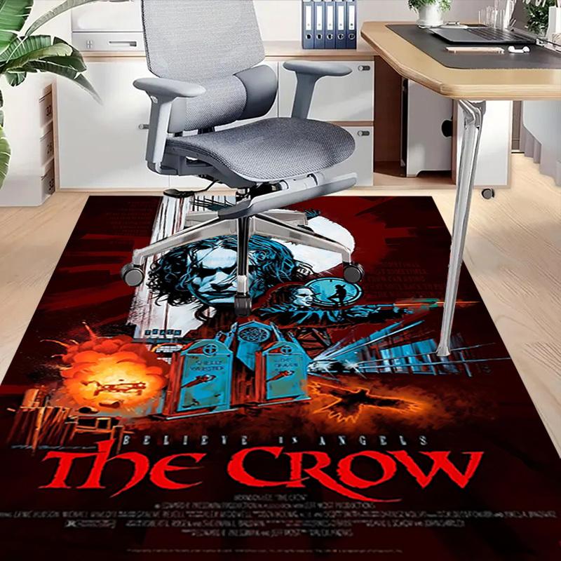 1pc The Crow Raven Carpet, Office Rug Outdoor Mat Home Decor Area Carpet Festival