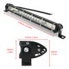 10/20 Zoll LED-Lichtleiste LED-Arbeitsdachleuchten 12V 24V Flutlicht Spotstrahl Fahrleuchten Nebelscheinwerfer für Jeep LKW Anhänger 4x4 Offroad