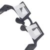 Lazy Prism Glasses for Reading and Watching TV While Lying Lightweight ABS Frame and Clear Optical Unisex Horizontal for Bed Travel [Asixxsix]