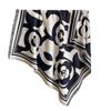 Luxury Imitation Cashmere Shawl: 140cm Square, Warm & Thick with Short Tassels