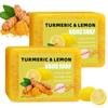 Lemon Kojic Acid Turmeric Soap for Bath and Face