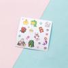 Korean-Style Waterproof Stickers: Dinosaur, Mermaid, Cartoon Decals for Water Bottles & Journals
