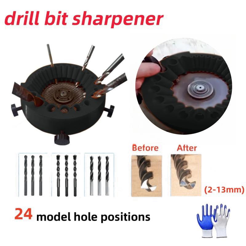 Upgrade Multifunctional Drill Bit 2-13Mm Sharpener Polishing And Grinding Tool Multi-Purpose Electric Drill Bit Tool Fittings