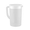 Plastic Pitcher with Lid Large Capacity High Temperature Resistant Cold Water Jug for Juice Tea