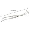 2 In 1 Stainless Steel Bonsai & Gardening Tool Root Rake Tweezers