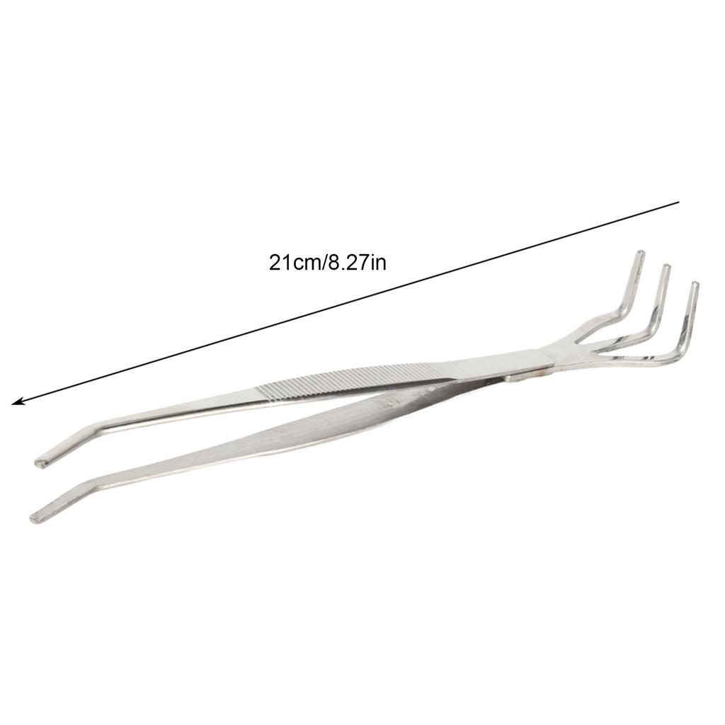 2 In 1 Stainless Steel Bonsai & Gardening Tool Root Rake Tweezers