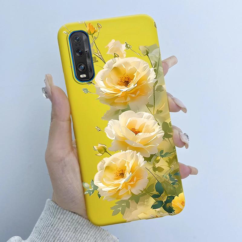 For Oppo Find X2 X 2 Pro Phone Case Butterfly Flower Girl Design Soft Silicone TPU Back Housing for Oppo Find X2 Pro X2Pro Cover