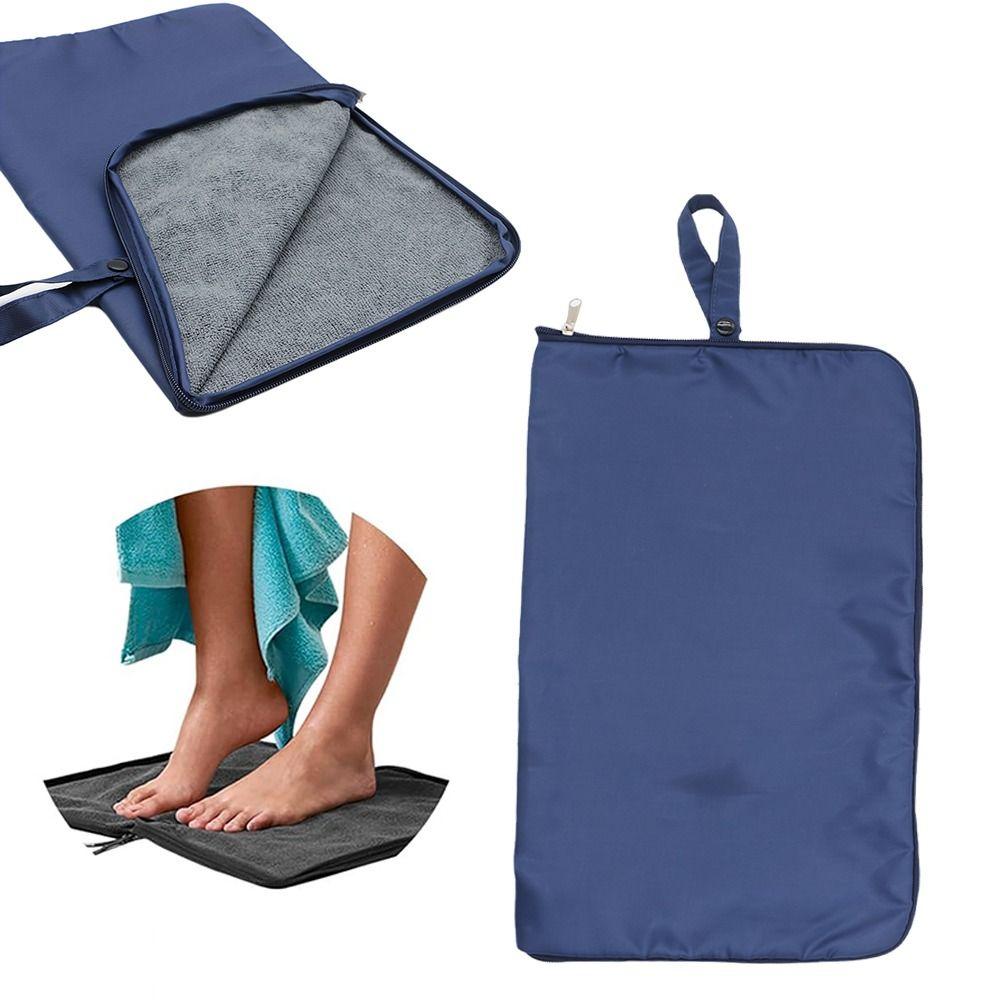 Solid Color Swimming Suit Pouch Zipper Closure Wet Bag for Swimsuit Multi-functional Swim Bag Gym