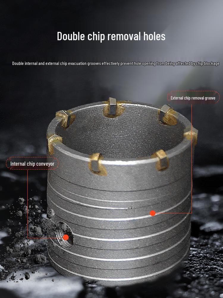 Concrete Wall Hole Opener Drill Bit for AC Installation