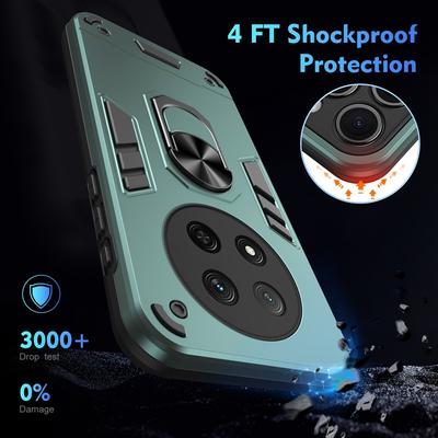Θήκη Armor Shockproof για Honor Magic 7 Lite Magic7 Magic7 Μαγνητική θήκη δαχτυλιδιού Προστατευτικό κάλυμμα φακού για Magic 7 Pro 5G Funda