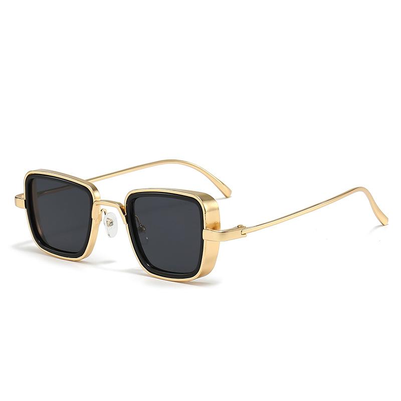 Vintage Metal Frame Square Sunglasses For Women Men Punk Sun Glasses Female Eyewear Sunglasses for Male Female Eyeglasses