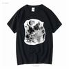 Gravity Trading Mens Howling Wolf T Shirt Solar Color Changing Long or Short Sleeves Vintage Washed Comfortable