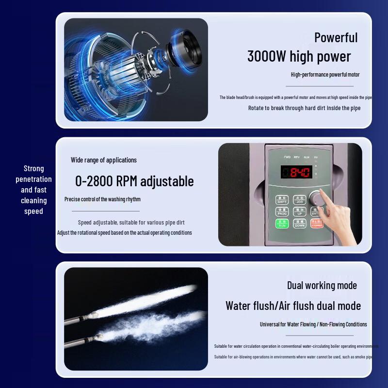 

Weibada Industrial Boiler & Pipeline Cleaning Machine