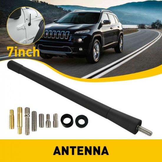 7" Antenna Car Auto Mast Radio Auto AM/FM Black FORD Fit 09- F150 F-150