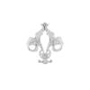 Korean Small Cross Brooches for Women and Men Shirt Suit Collar Pins Fashion Crown Badge Accessories High Quality Jewelry Gifts
