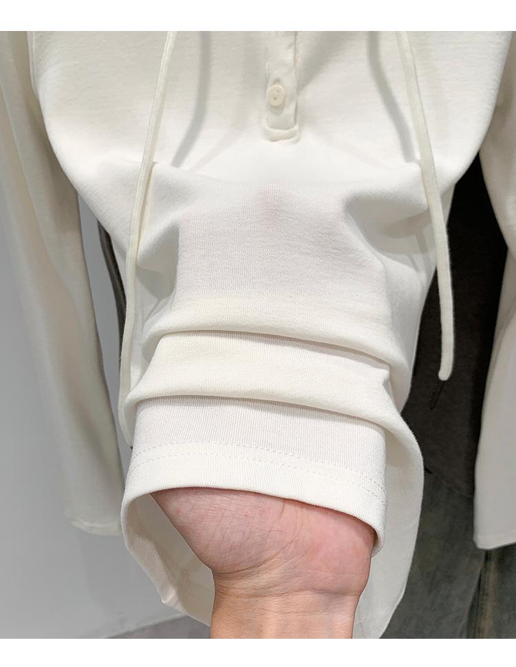 Stylish Slim-Fit Grey Half-Zip Hoodie for Women - 2025 Autumn/Winter Collection