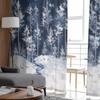 Wald Rentier Weihnachten Winter Vorhänge für Wohnzimmer Schlafzimmer Heimdekoration Fenster Voile Tüll Vorhang Drapierungen