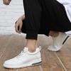 Sneakers Men Elevator Shoes Fashion Soft Leather Heightening Shoes For Men Hidden Heels 10CM 8CM 6CM Sports Casual Height Shoes