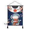Japanese Lucky Cat Fabric Hanging Flag, Izakaya Hotel Home Wall Decor Banner