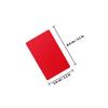 100Pcs Blank Metal Name Cards Aluminum Sheet Business Card DIY Sublimation Plate Light Never Rust Smooth Cards for Custom Design