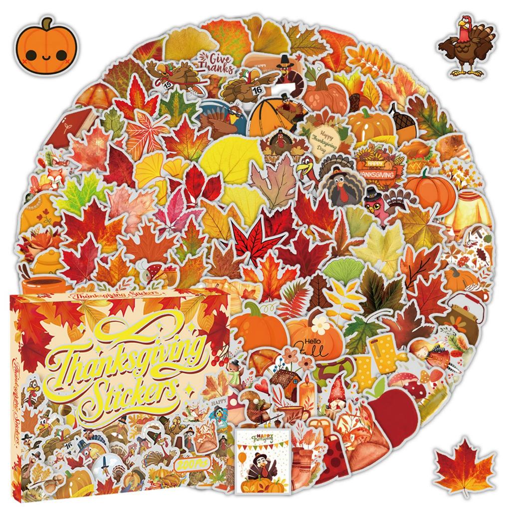 200pcs Suitcase Stickers Waterproof Stickers Scooter Computer Tablet Cartoon Decoration