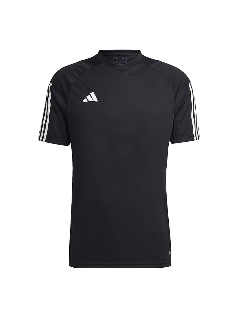 

Футболка Adidas Tiro 23 Competition Jersey для футбола, с коротким рукавом, черная, размер XL, мужская, (DD442), (HK7638)